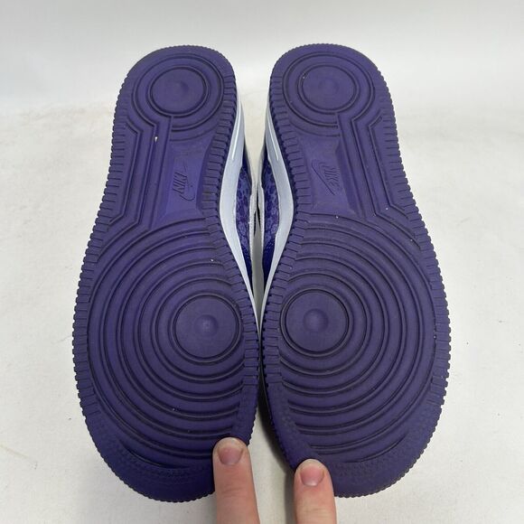 Nike Shoes Air Force 1 ‘07 WMNS “Varsity Purple” 2024 - Picture 7 of 9